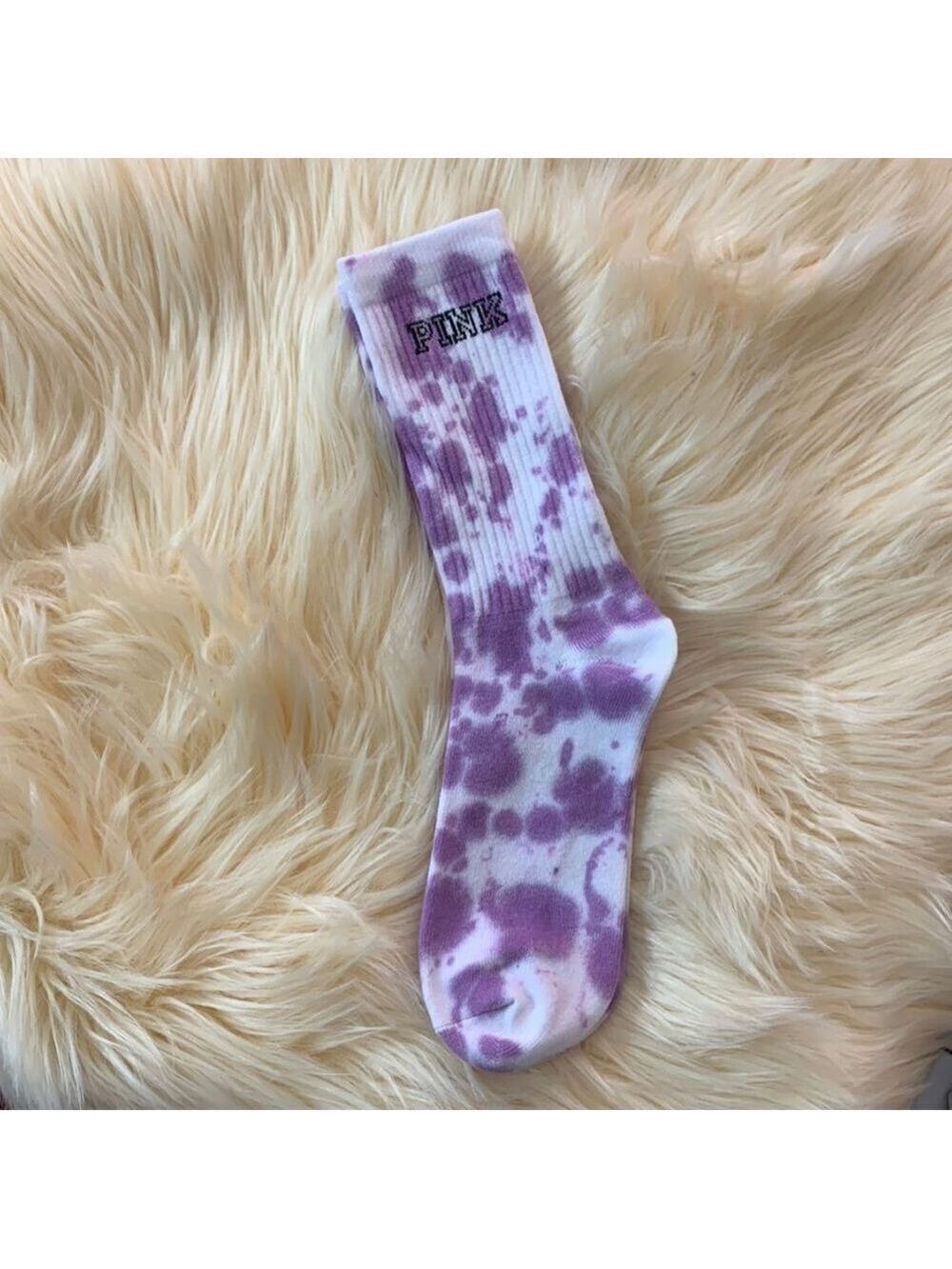 Pink By Victoria’s Secret Tie Dye Socks